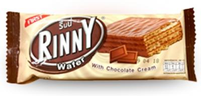 Вафли с шоколадом "Rinny Wafer Chocolate Coated Cream" 12.5 грамм