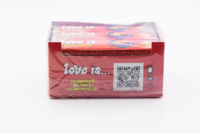 Жевательные конфеты LOVE IS Кола-Лимон 25 грамм