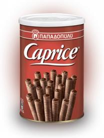 Вафли венские Caprice с фундуком и шоколадом 115 грамм